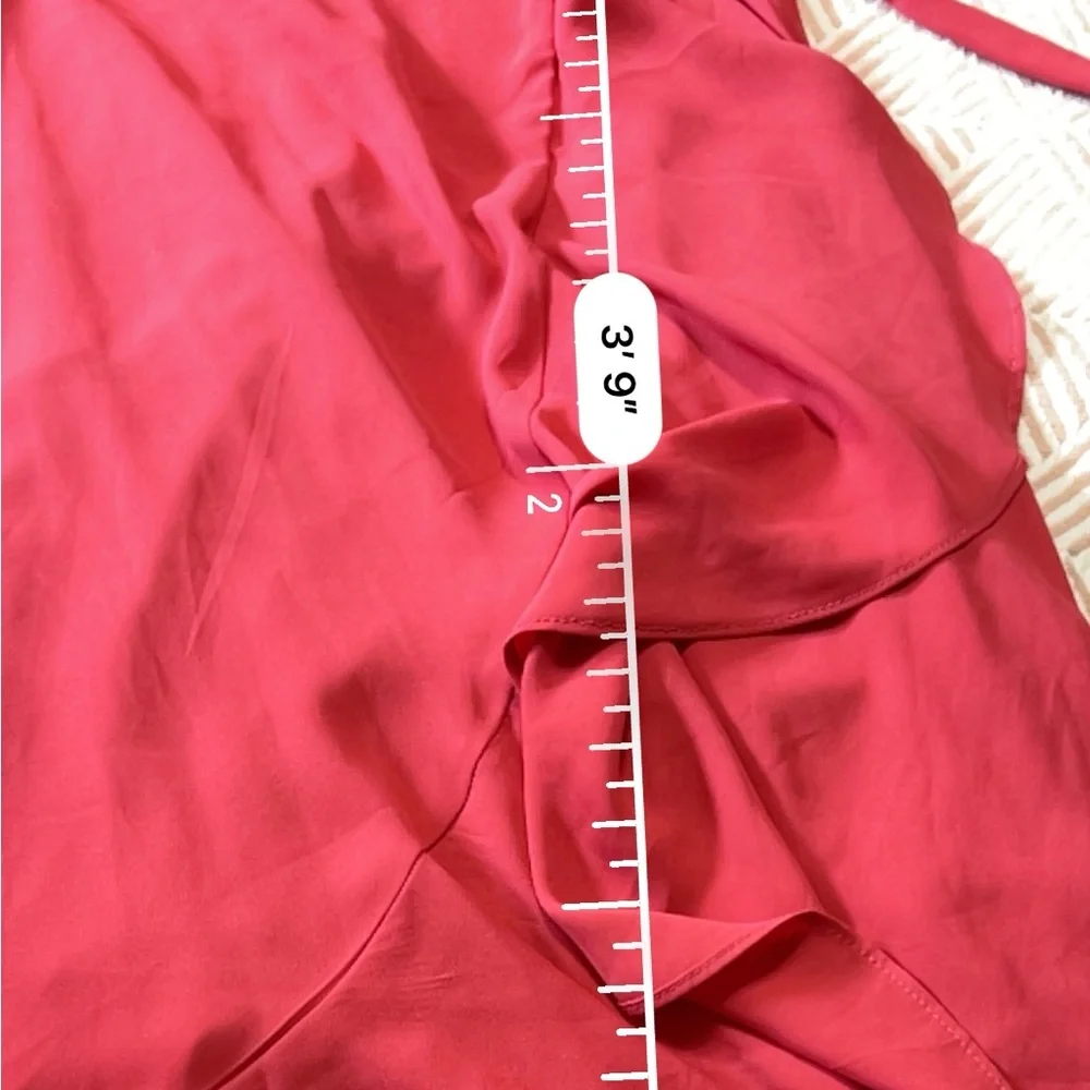 NET Lulus Pink Spaghetti Strap Wrap Dress S - Picture 7 of 8